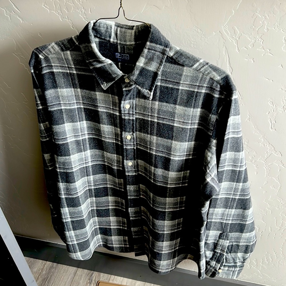 Ralph Lauren; Grey flannel